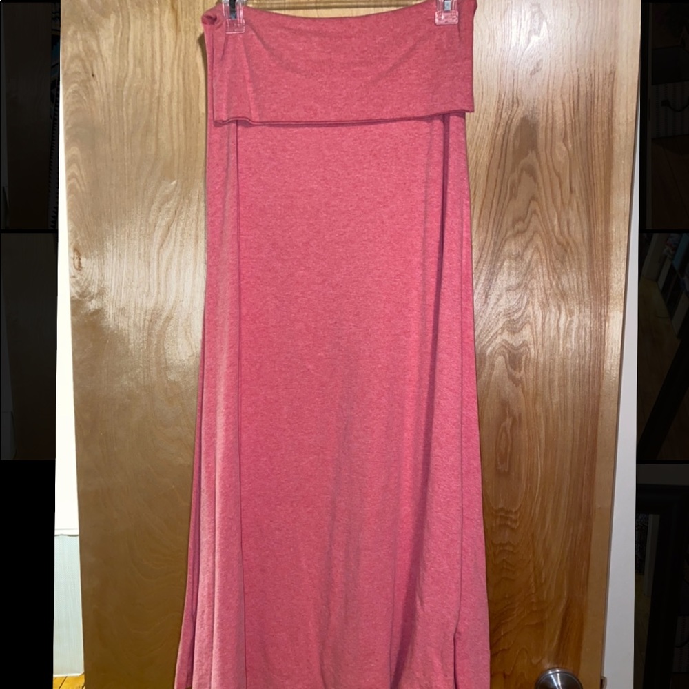 Cotton maxi skirt